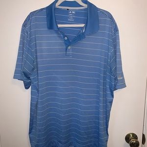 Blue Adidas Golf tee